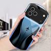 Самолет в постепенном полете Для iPhone 17 16 15 14 Pro 13 Plus 12 mini 11 Pro Max XR X S 7 8 Эллиптический закаленный стеклянный чехол для телефона