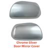 2010 2011 2012 2013 2014 For Toyota Kluger Highlander Chrome Rearview Car Upgrade Accessories Side Door Mirror Covers Trim