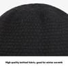 Регулируемая тюбетейка унисекс, теплая вязаная шапка без полей в стиле хип-хоп