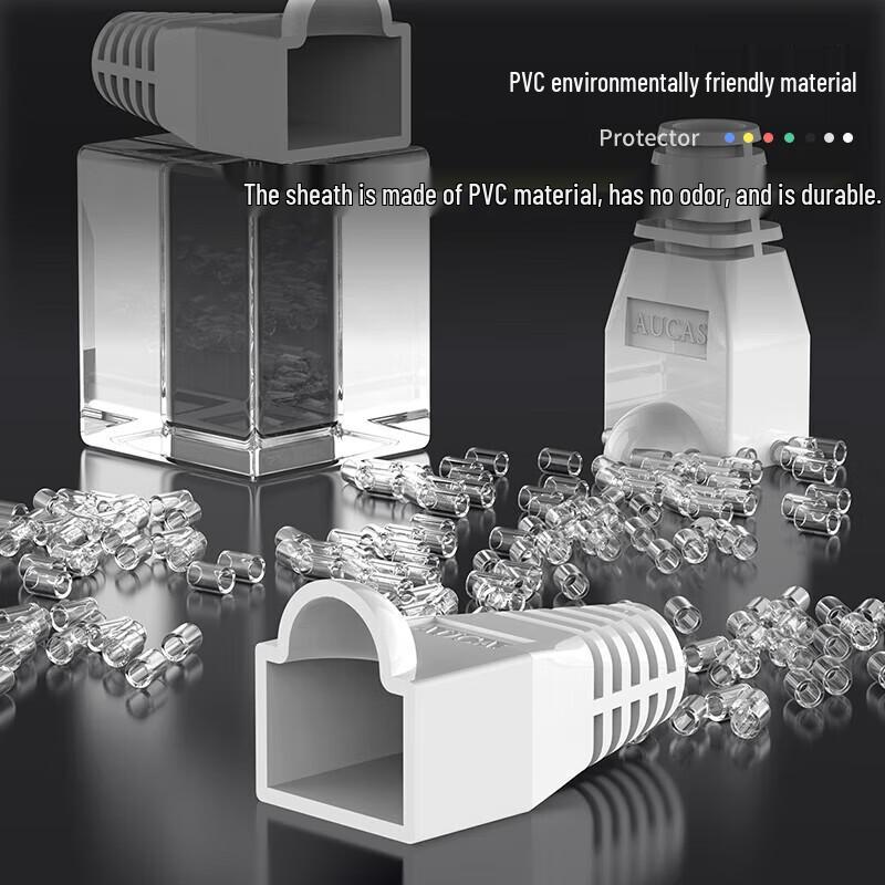 AUCAS RJ45 Ethernet Connector Boot Covers