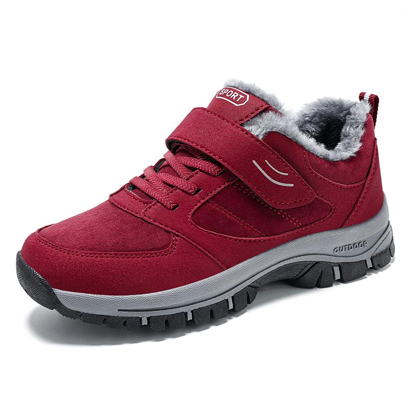 Мужская обувь 2024 года, зимняя новая женская мягкая утолщенная спортивная повседневная обувь, теплая хлопковая обувь для путешествий, женская обувь для пар, кроссовки