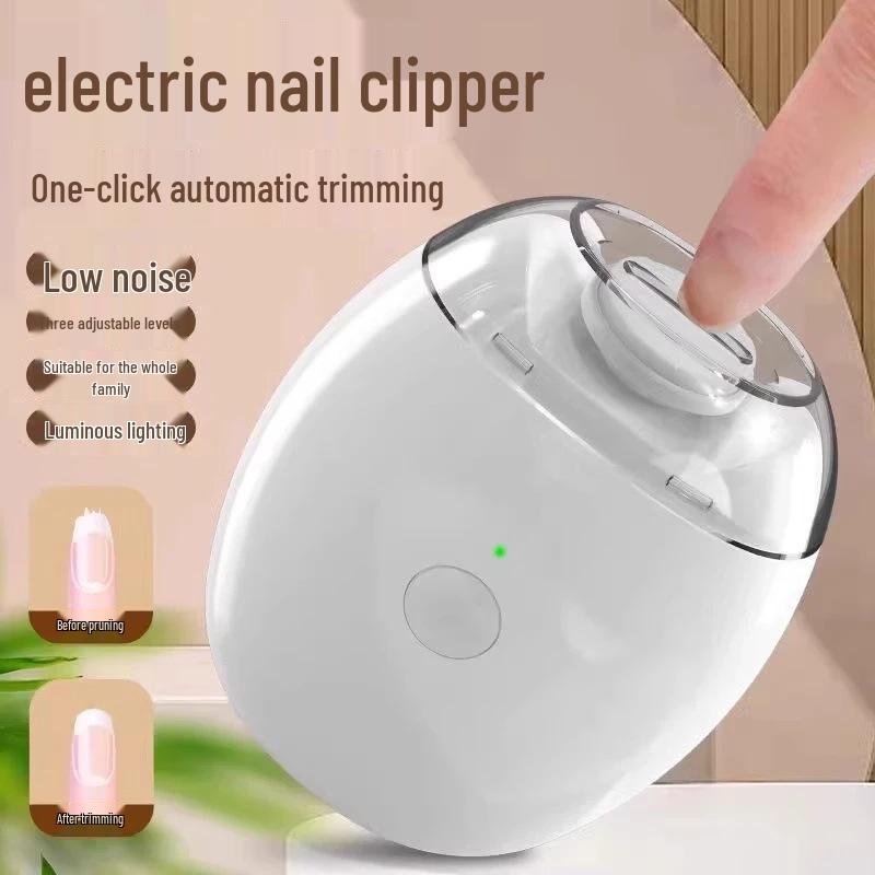 Automatic Electric Nail Clipper & Grinder for Hands and Feet - Safe for Elderly and Children