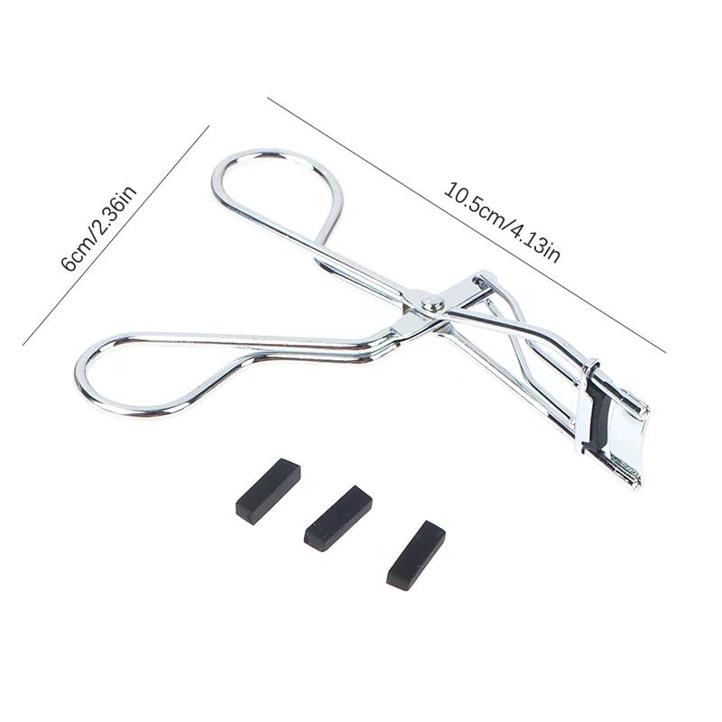 Clip Eyelash Cosmetic Professional Stainless Steel Eyelash Curler Mini Partial Eye Lashes Curling Makeup Tools Accessories