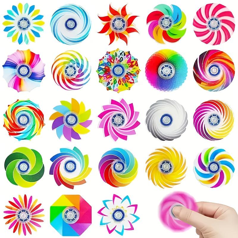 Colorful Fidget Spinner Toy Anti Stress Relief Finger Spinner for Kids Adults
