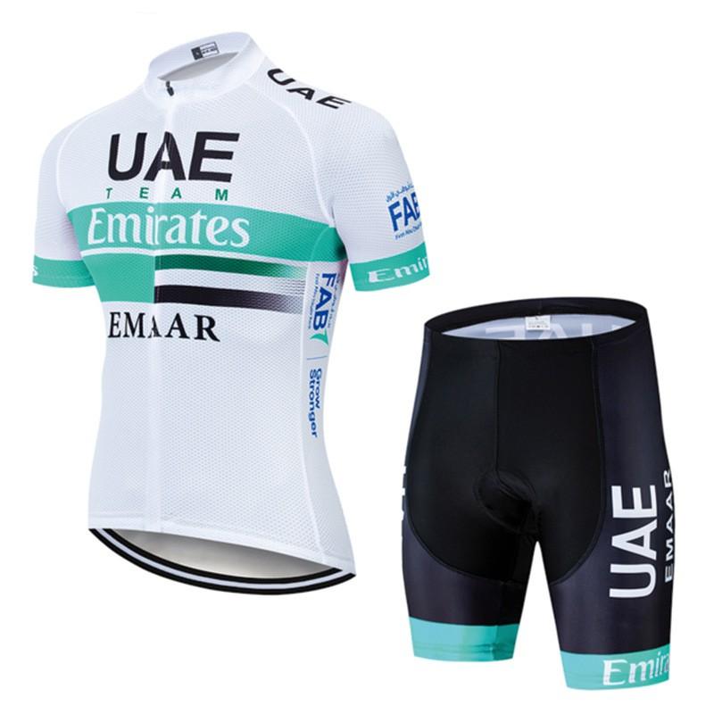 Men Women Cycling Jersey Set Breathable Quick Dry Road Bike Outfit With Sublimation Print