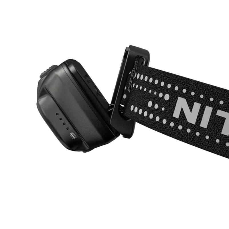 NITECORE NU33 Встроенный литий-ионный аккумулятор Алюминиевый металлический корпус Перезаряжаемый через USB-C Налобный фонарь 700 лм Светодиод с высоким индексом цветопередачи Тройной выход