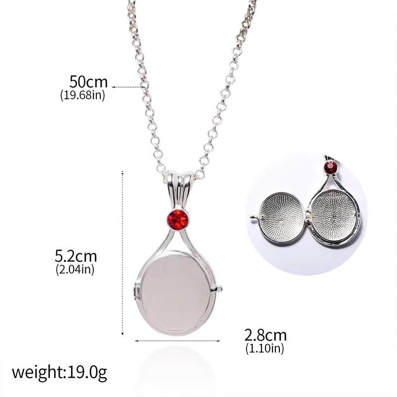 Модные ожерелья с подвеской «Русалка» H2O «Просто добавь воды» из меди и циркония для женщин и девочек, серебряные металлические кристаллы для вечеринок и повседневных украшений