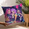 K-kpop D-Демоны H-Охотники Наволочка Плюшевая Ткань Мягкая Наволочка Двусторонняя Печать Чехол для Подушки Бытовые Подарки