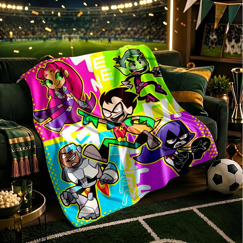 Titans Humor Throws Blanket Flannel Blankets Plush for Couch Bed Gifts for Men Women Travel picnic blanket Christmas fan gifts