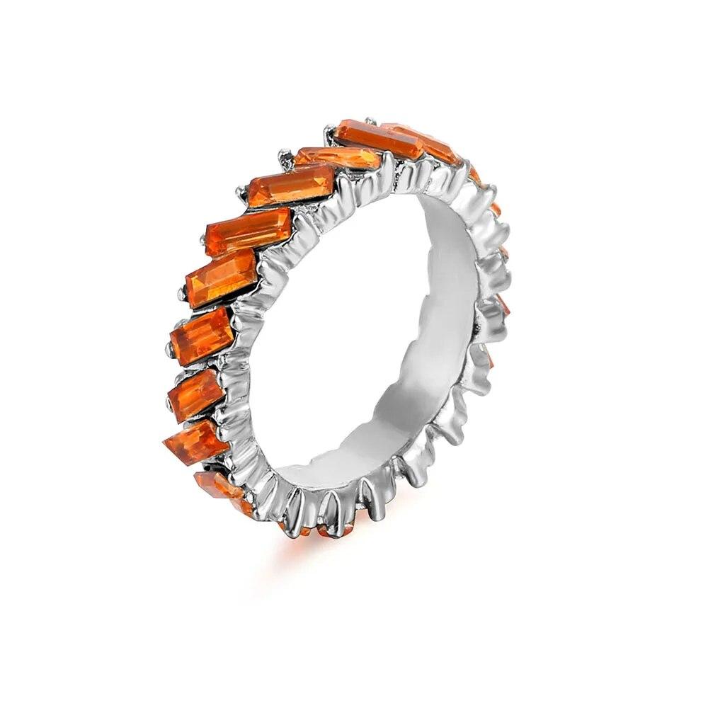 VG 6 лет 2023, высокое качество, радужное кольцо, кубическое обручальное кольцо для женщин, кольцо цвета вечности, женские ювелирные аксессуары, аксессуары