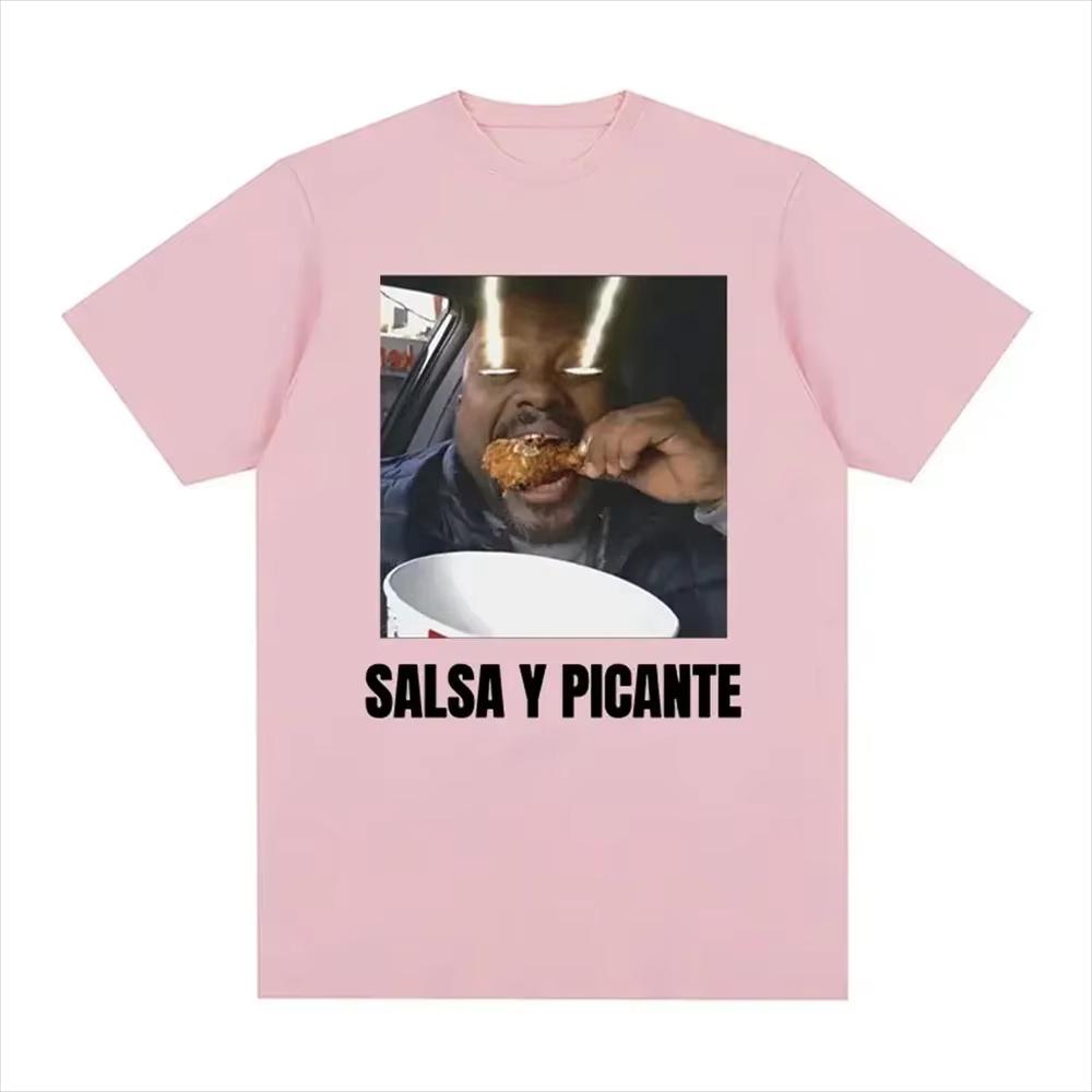 Don Pollo Salsa Y Picante Ohio Graphic T-Shirt Funny Men Women Fashion Short Sleeve T Shirts Tops Oversized Tshirt
