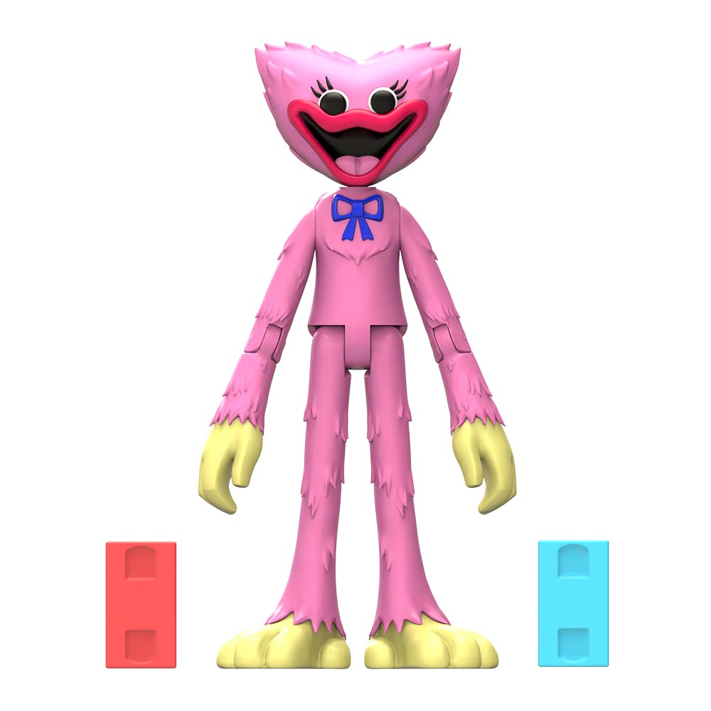 Poppy Playtime Kissy Missy Action Figure Poseable Series (5-inch Figure, 1) [Officially Licensed] (AF7702)