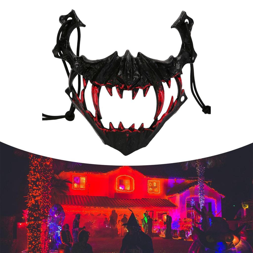 Halloween Half Mask for Role Playing And Stage Events
