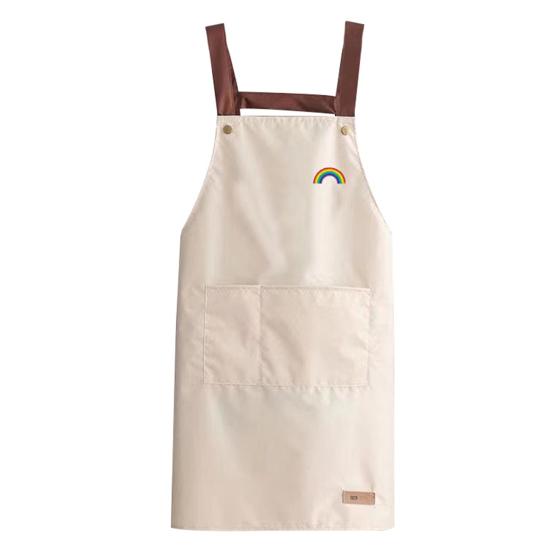 Практичный прочный широкоприменимый печатный фартук из ПВХ на кухне для приготовления пищи в саду