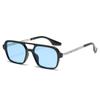 Square Small Frame Double Beam Sunglasses Pilot Retro Sunglasses Instagram Popular Classic Sunglasses 3517