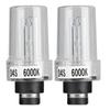 2Pcs D4S 6000K 35W Car Front Headlight Xenon Lamp Replacement Bulbs