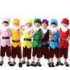 Dress Up Seven Dwarfs Costume Fairy Tale Christmas Elf Costume Dwarf Cosplay Costume  School Plays