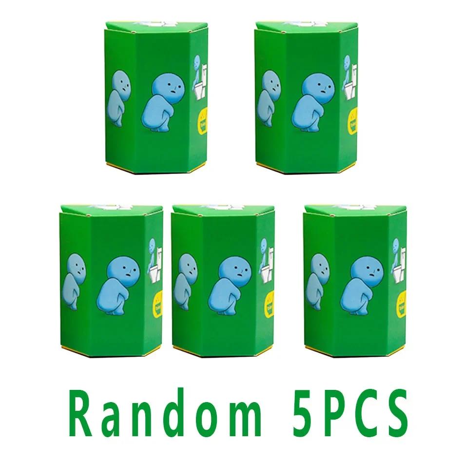 New SMISKI Blind Box Noctilucent Green Doll Mystery Box Action Figures Decoration Fans Children Christmas Birthday Gift