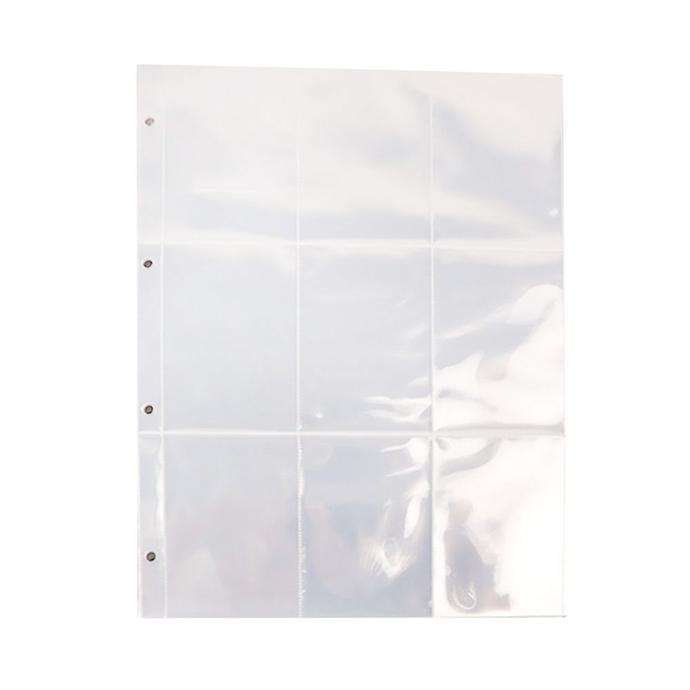 Несколько карманов A4 Kpop фотокарточка переплет прозрачный DIY фотоальбом сменные страницы 4 отверстия 4 кольца PP фотокарточка держатель