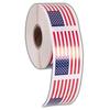 250Pcs/Roll American Flag Stickers Scrapbooking Stationery Labels Decoration