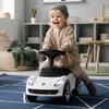 Auto Jeździk Dla Dzieci Samochód Światła Lekki Porsche Carrera Gt Biały