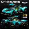 НОВЫЙ 1/23 Aston Martin Valkyrie Суперкар Сплав Модель Автомобиля Игрушка Литье под Давлением Металлическое Литье Звук и Свет Автомобильные Игрушки для Детей Транспортное Средство