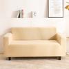 Однотонный чехол для дивана, простой эластичный тканевый чехол для дивана, противоскользящий, устойчивый к царапинам кошек, с полной защитой