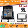 9"Android Car Radio GPS Navigation Автомагнитола Мультимедийный плеер для Honda CRV CR-V 2001-2006 Головное устройство Стерео