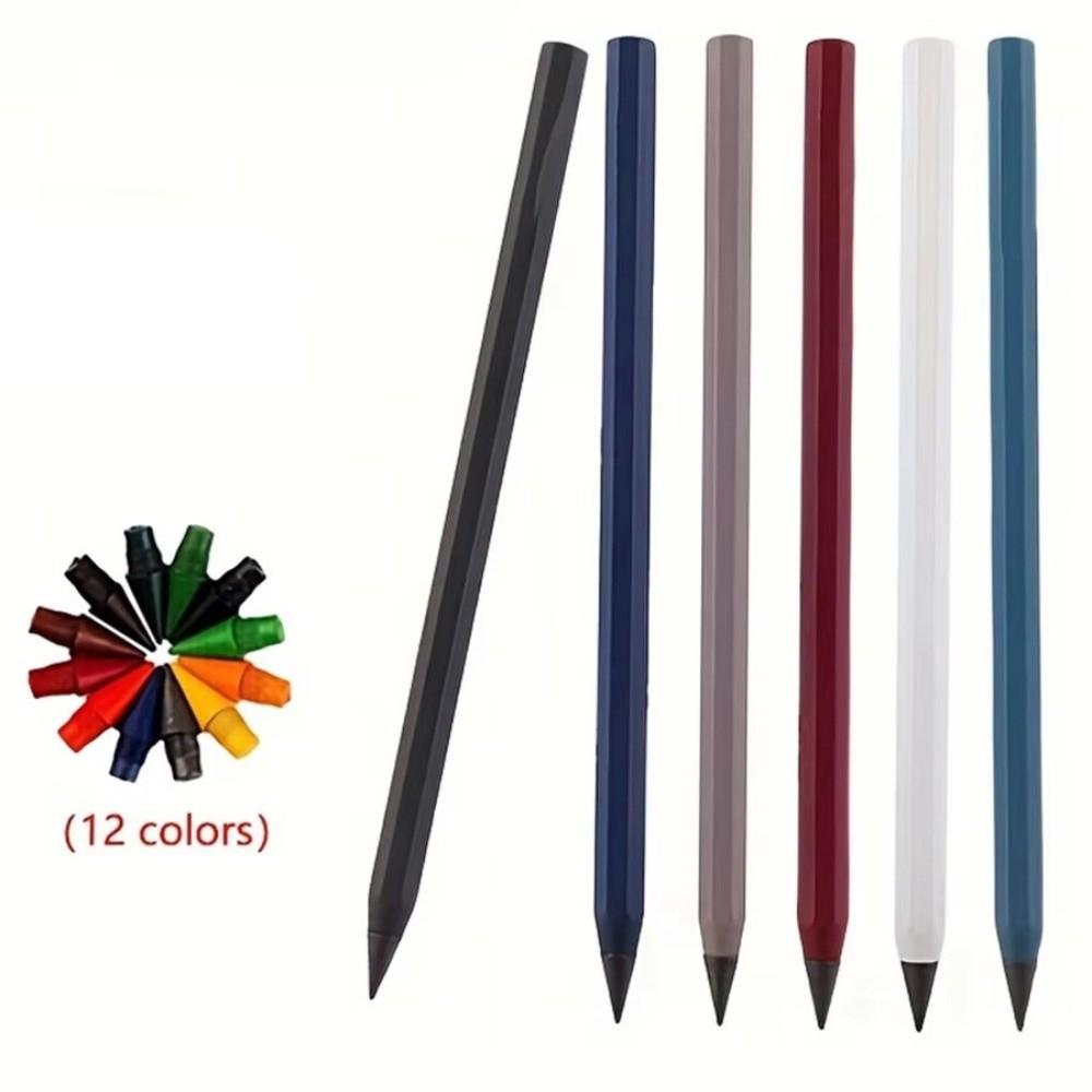 Smooth Friction Eternal No Ink Pen Reusable Writing Pencil No Ink Pencil  Painting Supplies
