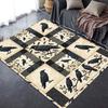2025 New Crow Decoration Carpet Rug for Living Room Bedroom Home Sofa Decoration,Kids play Non-slip Floor Mat51