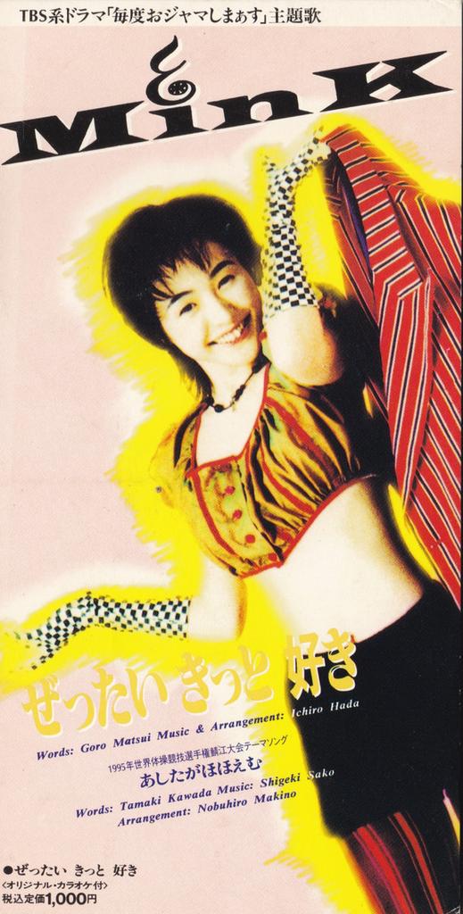 CD MINK - I Definitely Love It TMDN14PROMO Tee² 1995 Japan Pop Used