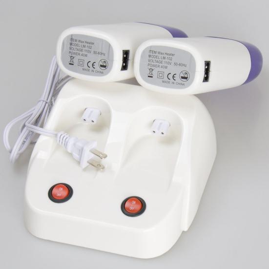 Двойная база для депиляции тела, рук, ног, удаления волос, нагреватель воска, нагреватель машины