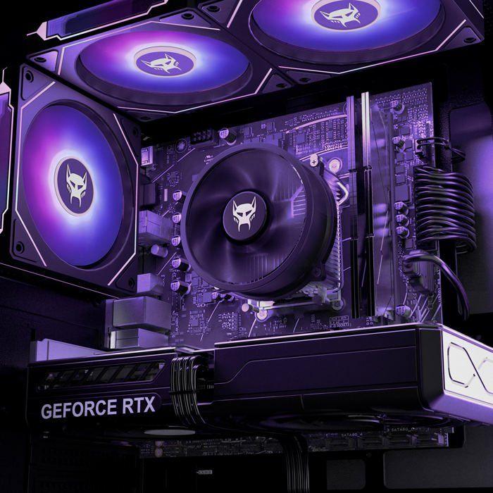 BEASTCOM Q5 Pro Gaming, PC Gamer, AMD Ryzen 7 5700X, NVIDIA RTX 5060, 16 Go RAM, 1 To NVMe, WiFi, Win11