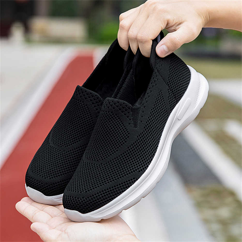 Fashion Summer Round Tip Women's Sports Shoes Sneakers Training 36 Size Shoes Brand Basketball Skor 2025new On Offer Loofers