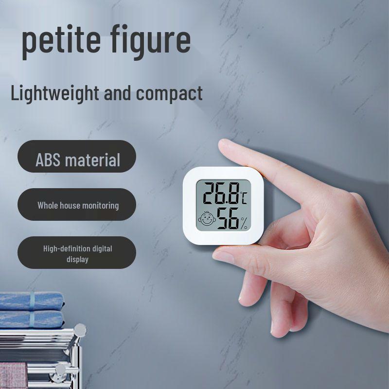 Bluetooth Precision Thermohygrometer for Indoor, Baby Room, Car, and Reptiles - Measures Temperature and Humidity