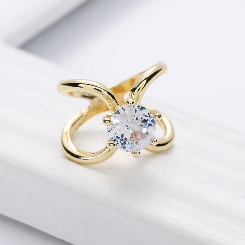 Многофункциональная высококлассная маленькая пряжка для шарфа, пряжка для шарфа, рубашки, ленты от крупного бренда, одинарная бриллиантовая пряжка для угла плаща-ветровки