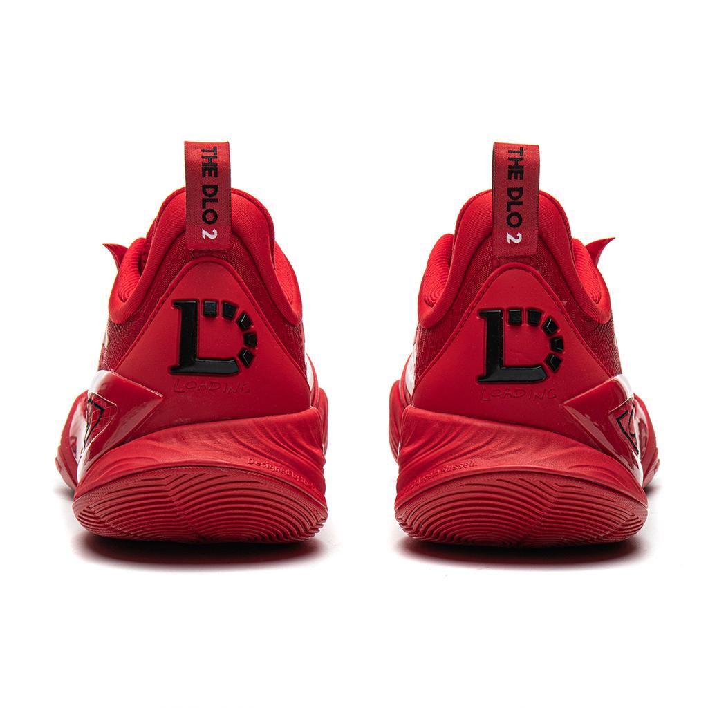 Баскетбольные кроссовки Li Ning DLO2 Низкие Унисекс Богатство Красный ABPW013-10