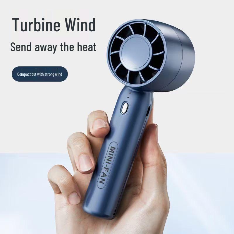 T10 High-Speed Portable Mini Handheld USB Fan with Silent Adjustment