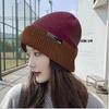 Soft Woolen Hat Thickened Beanies Hat Unisex Knitted Hat  Women Men