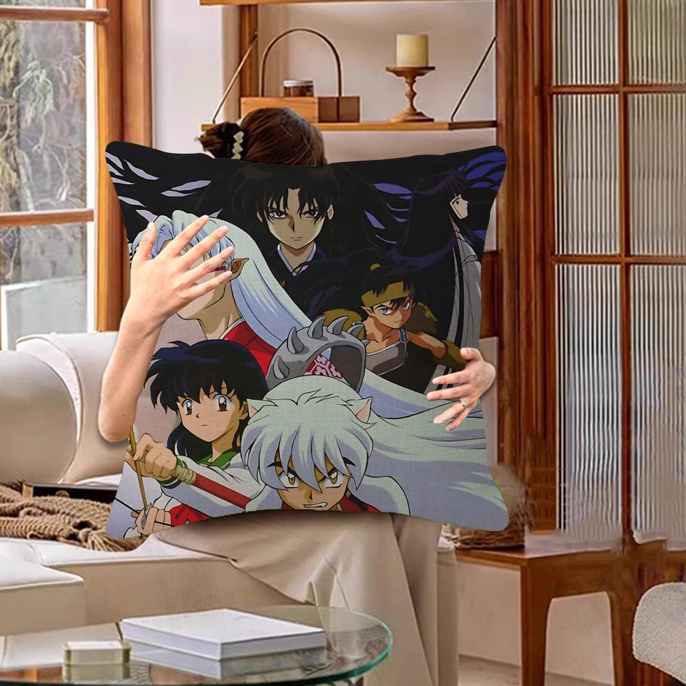 1Pc Anime I-Inuyasha Lucky Dragon Pillow Cover Sofa Cushion Cover Home Room Decoration Children Gift