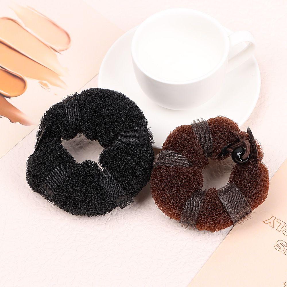 DIY Donut Hair Curler Durable Meatball head hair maker Foam Sponge Bun Shaper Hair Styling Tools