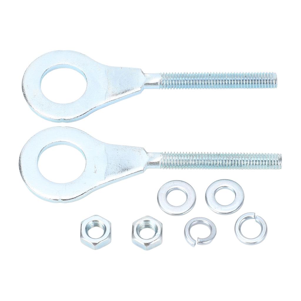 2 шт. 15 мм Натяжитель цепи Регулятор Натяжитель оси цепи Регулятор Для мини-байка 50 куб.см - 125 куб.см CRF50 Квадроцикл Питбайк