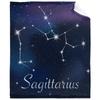 Constellation Blue Sky Throw Blanket Ultra Soft Lightweight Flannel Microfiber Constellation Lover Blanket Couch Bed Sofa Gifts