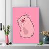 Waddles Pattern  3pcs 100% Round Full Drill 5D DIY Diamond Painting Embroidery Cross Stitch Rhinestone Décor