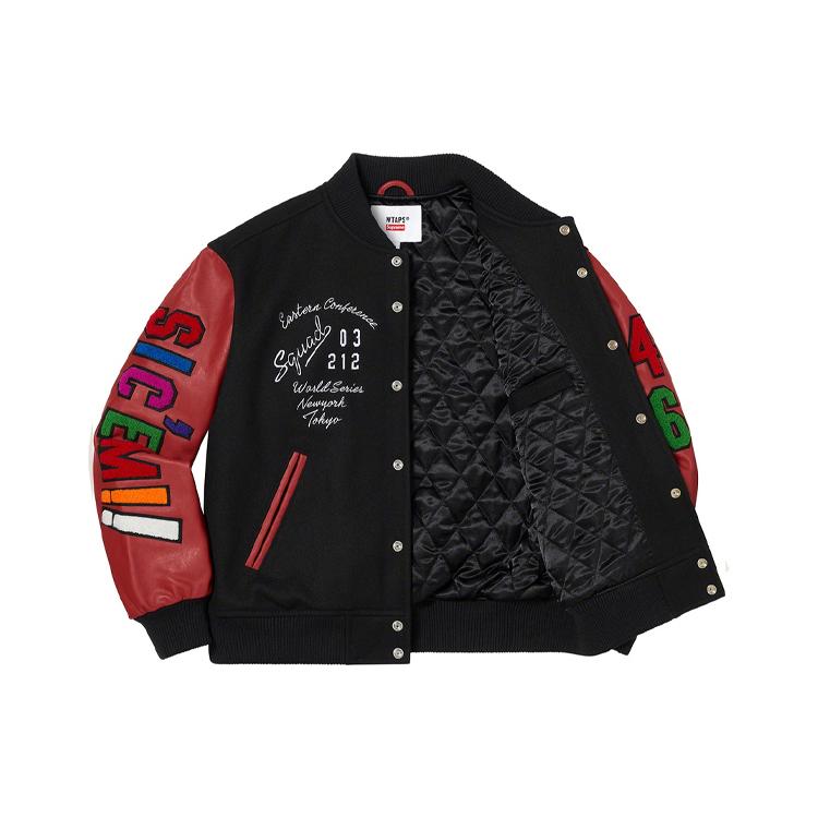 Supreme X Wtaps Varsity Jacket SUP-FW21-344