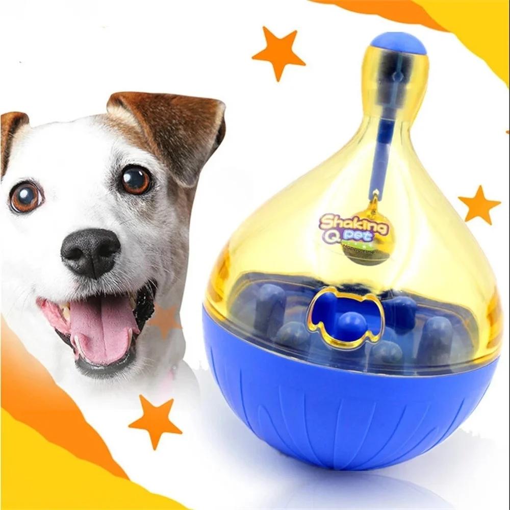 Игрушка для питомца в форме кости Веселая миска-кормушка Кот-неваляшка Просыпающаяся еда Игрушка-мяч для кошки Щенячья игрушка для питомца Тренировка питомца Упражнения Веселая миска