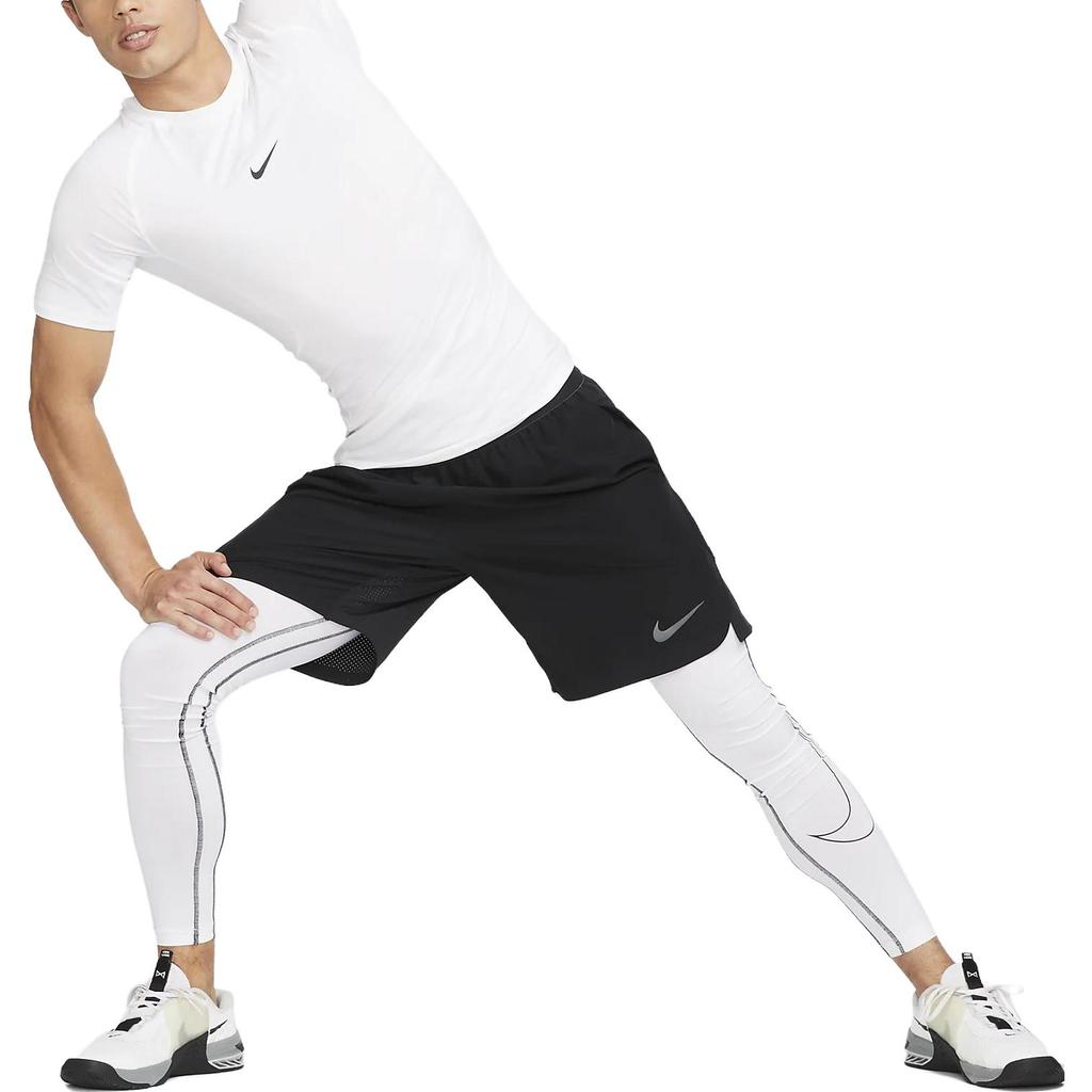 Nike Мужской топ для фитнеса с коротким рукавом Nike Dri-FIT Белый FB7933-100
