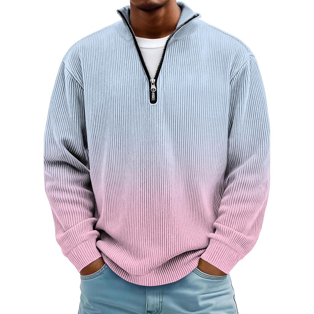 Мужская толстовка с капюшоном на молнии 1/4