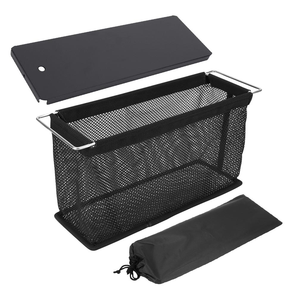 2 шт. Блок IGT Складная корзина Сетчатая корзина для слива Портативная корзина для хранения Сетчатая защита Складная корзина для аксессуара для уличного стола IGT
