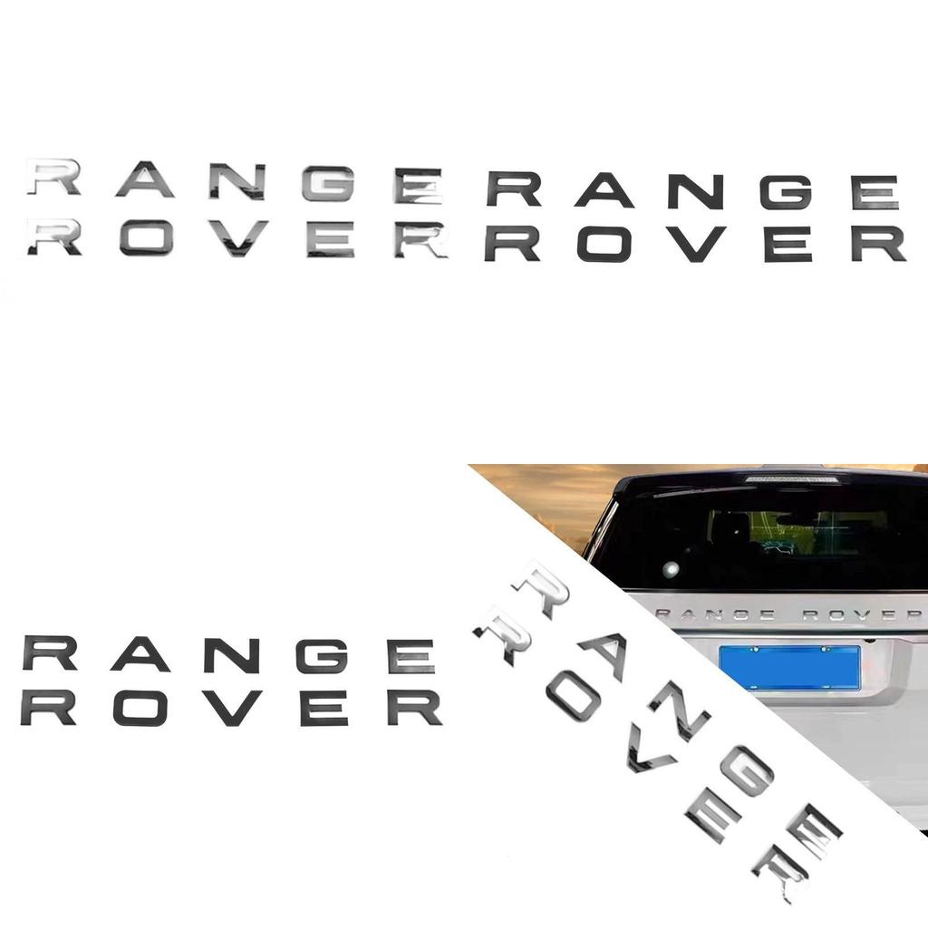 Эмблема автомобиля Range Rover с зеркальной отделкой для украшения внедорожника